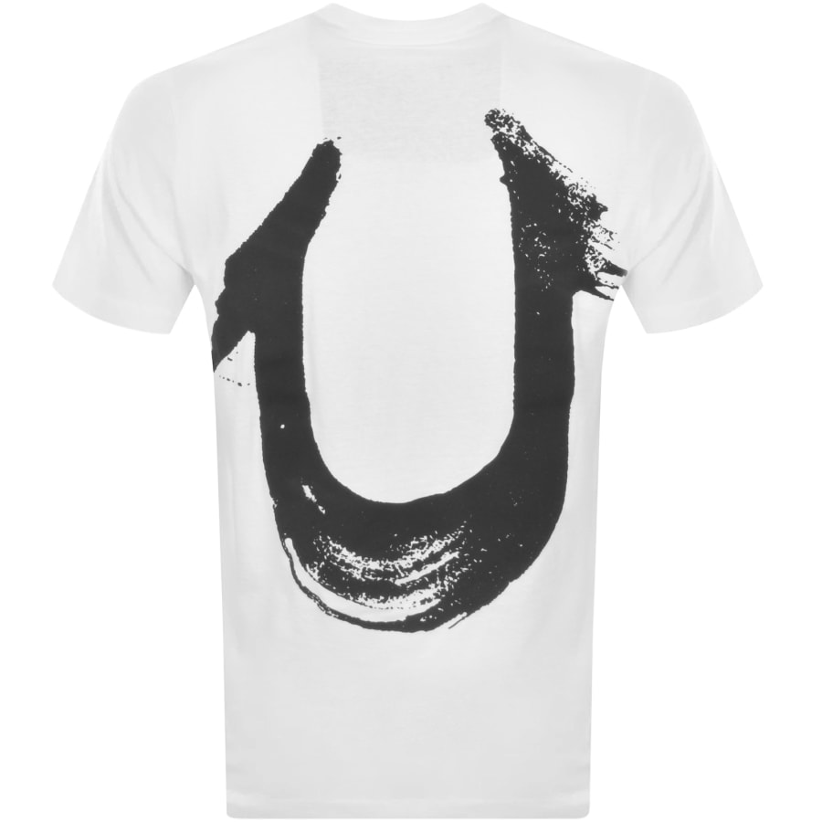 True Religion Logo T Shirt White | Mainline Menswear United